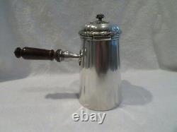 Gorgeous late19th c french sterling silver coffee pot Louis XVI st Boin Taburet