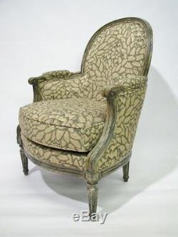 High-End Custom French Louis XVI Style Armchair by Interior Crafts