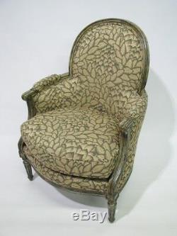 High-End Custom French Louis XVI Style Armchair by Interior Crafts