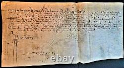 KING OF FRANCE LOUIS XIII AUTOGRAPH, Son of Marie de Medici and Henri IV 1615