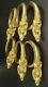 Lot 6 Curtains Rings Louis Xv Style 19th Bronze French Antique 2 Available