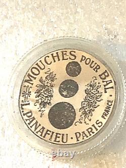 LOUIS PANAFIEU PARIS BEAUTY SPOTS MARKS FRENCH MOUCHES BOX POUR BAL Antique
