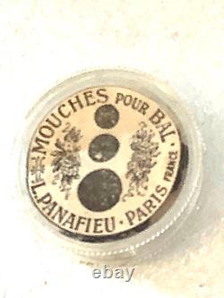 LOUIS PANAFIEU PARIS BEAUTY SPOTS MARKS FRENCH MOUCHES BOX POUR BAL Antique