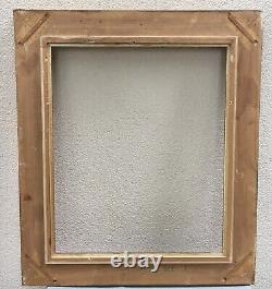 Large antique french picture frame Mid-1900's Louis XV Rocaille golden wood