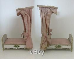 Louis Badeuille France XIX° set of furniture for mignonette or dollhouse
