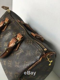 Louis Vuitton French Co. USA Monogram Large Handbag Purse & Wallet