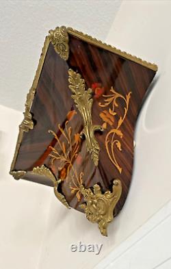 Louis XIV Style inlaid French Marquetry Wall Shelf