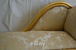 Louis XV Bench French Style Vintage Furniture Gold