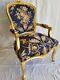 Louis Xv Style Armchair French Style Chair Dark Blue New Model
