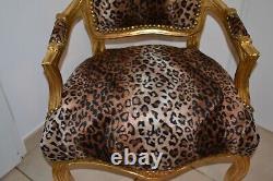 Louis XV Style Armchair French Style Chair Leopard New Model