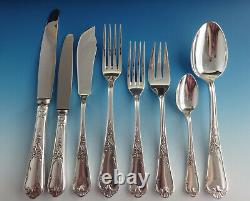 Louis XV by Ercuis French Silverplate Flatware Set Service Dinner 88 Pieces