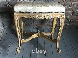 Louis XV foot stool antique circa 1920