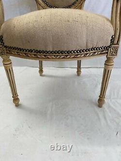 Louis XVI Arm Chair French Style Chair Vintage Furniture