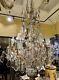Louis Xvi Style Gilt Bronze And Crystal 12-light Chandelier