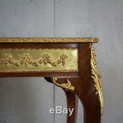Lovely French Antique Console Table With Bronze, Louis XV