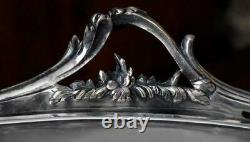 Magnificent 19th Century Antique French Baroque Louis XV Silver Plate Jardiniere