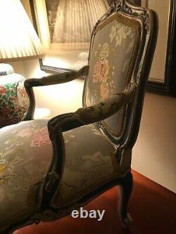 Miniature French Fauteuil (Armchair) Louis XV