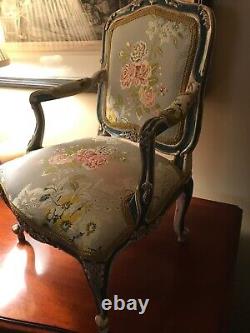 Miniature French Fauteuil (Armchair) Louis XV