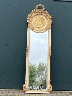 Mirror in French Louis XVI Style- Free Worldwide Shipping