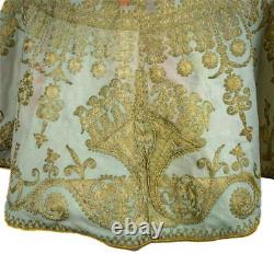 ORIGINAL 18TH CENTURY 1750's LOUIS XV FRENCH EMBROIDERED LADIE'S CAPELET / CAPE