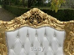 Old French Louis XVI Baroque Sofa Worldwide Shipping