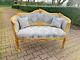 Opulent Antique French Louis Xvi Corbeille Sofa Early 1900s