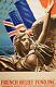 Original Vintage Wwii Poster French Relief Fund Inc By Louis Fernez C1943 Allies