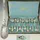 Puiforcat Antique French Sterling Silver 12pc Oyster Fork Set, Louis Xv Pattern