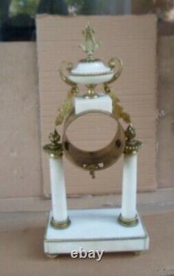 RARE Antique French Louis 16 Style Portico Clock Case 19th C