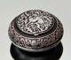 Rare French King Louis Philippe I Solid Silver Mounted Black Enamel Snuff Box