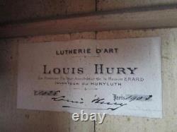 Rare Antique French Mandolin By Louis Hury Circa 1903 Paris