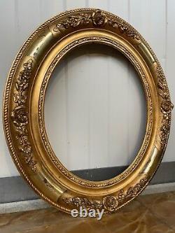 SALE! Stunning Antique French Gilt Oval Louis xv Picture / Photo Frame