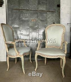 STUNNING EARLY 1900s SET OF 10 DINING CHAIRS FRENCH LOUIS XV STYLE. MUST SEE