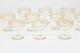 Set 10 Antique French Saint St. Louis Crystal Beethoven Clear Champagne Glasses