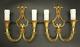 Small Pair Of Sconces Louis Xv Style Bronze By Epi Paris French Antique