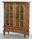 Stunning Hand Carved Antique French Louis 18th -19th Century Bookcase Cabinet