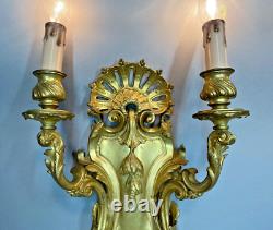 Timeless Elegance Antique French Louis XVI / Baroque / Rococo Wall Sconces