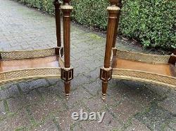 Two Amazing Side Tables in French Louis XVI style worldwide shipping