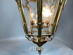 Unique Lantern in French Louis XVI style. Worldwide shipping