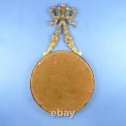 Victorian Louis XVI design bronze Photo Frame / Antique Picture French Hanging