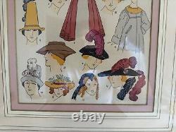 Vintage Antique French Fashion Print From Paul Louis de Giafferi Book