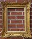 Vintage French Louis Style Wood & Gold Compo Picture Frame 12 X 16 In. Fit