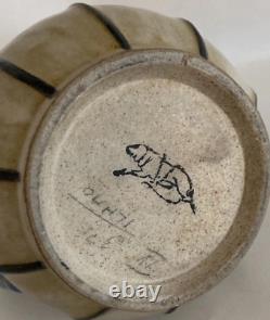 Vintage French Art Pottery Louis Lourioux France Antique Pitcher Ceramic Jug HTF