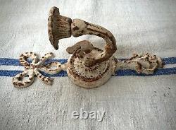 Vintage French Candle Sconces. Small Pair. Rococo, Louis XVI Style