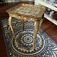 Vtg Louis Xiv Gold Gilt Table French Baroque Florence Italy Hollywood Regency