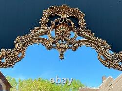 Wooden French Wall Mirror in Louis XVI Style