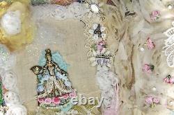 XL FRENCH LOUIS XIV VERSAILLE Antique Handmade Junk Journal, Mixed Media-KHATSART